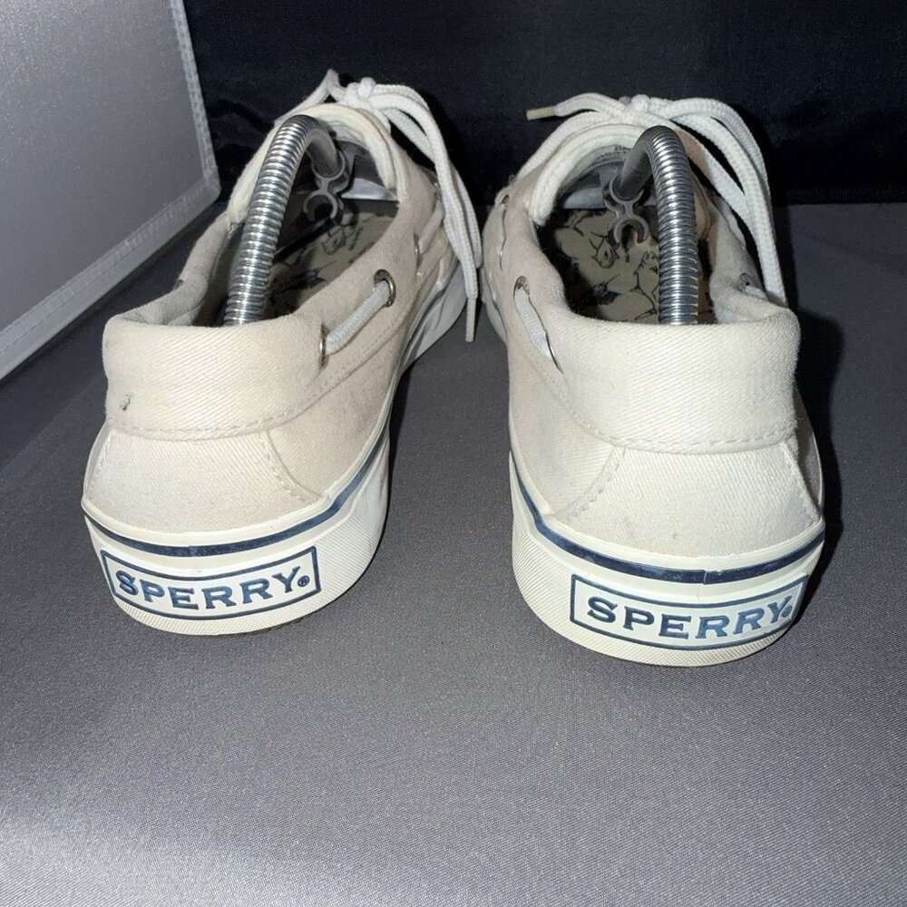Men's Sperry Top-Sider Bahama II Boat Shoe Stone Color Size 8 - Picture 5 of 6